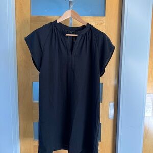 Banana Republic Black Tunic Top